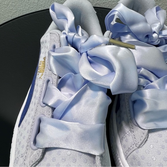 Puma basket heart demin purple size 9 - Picture 6 of 8